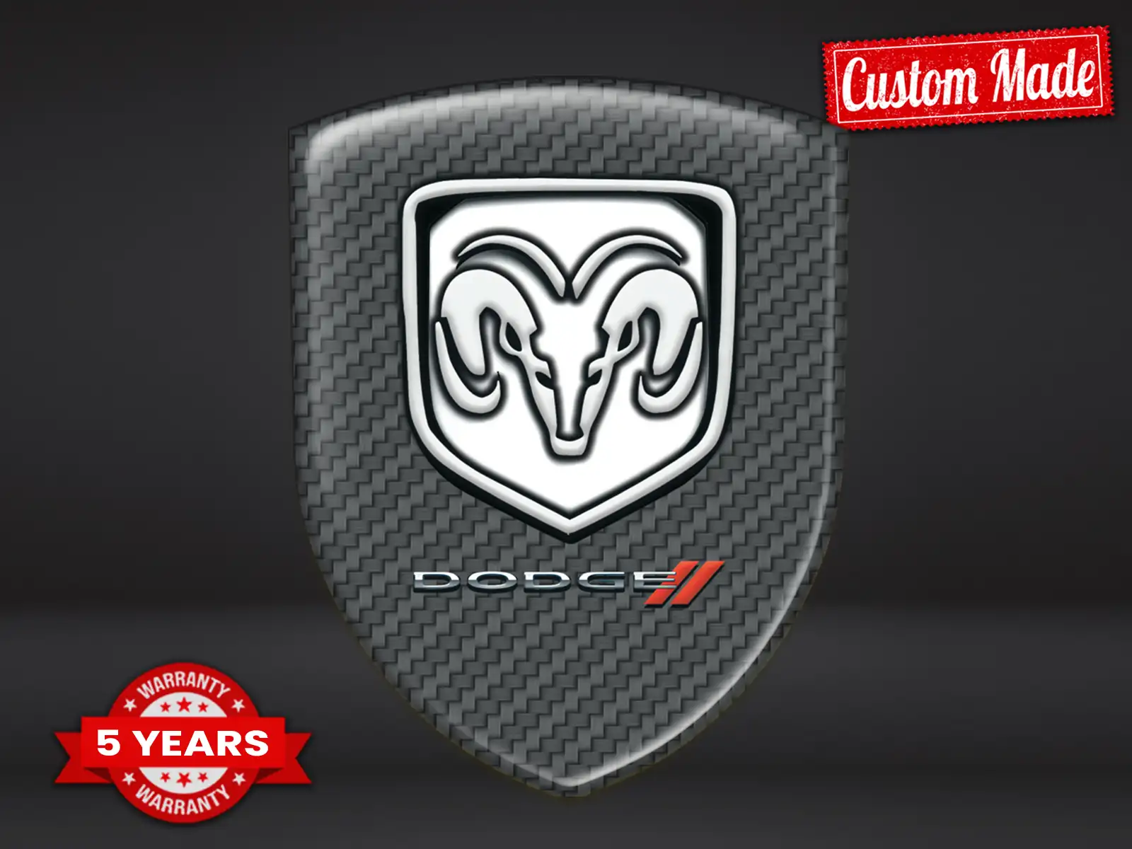 Dodge Heckscheibensticker Edition Stilvoll Modern
